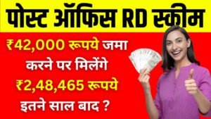 Post Office Scheme: ₹42,000 रूपये जमा करने पर मिलेंगे ₹2,48,465 रूपये इतने साल बाद ?