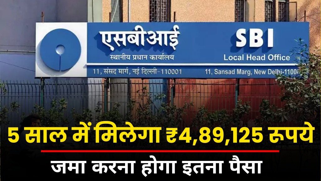 SBI Fixed Deposit Scheme